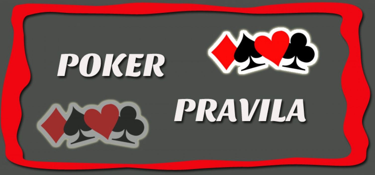 Texas holdem poker pravila jacina karata