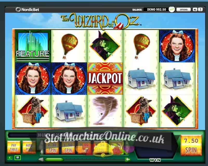 free points for wizard of oz slots